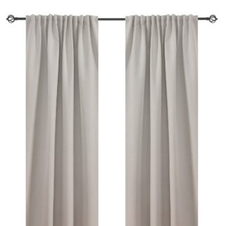 Mörkläggande Gardin 2-pack Solfritt Beige